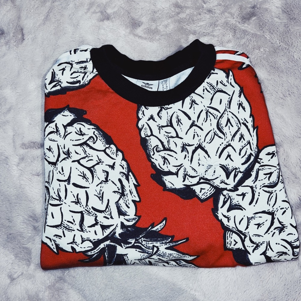 Adidas Farm Pineapple Crew Neck Sweatshirt